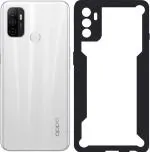 CarryWrap Back Cover for Samsung Galaxy A52s 5G (Black, Transparent, Hard Case, Pack of: 1)