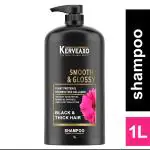 kerveaxo smmoth & gloss shampoo for Salon Silky Smooth Hair, Provides Moisture & Shine, 1l