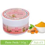 ME FIRST Chandan Kesar Haldi Face Pack For Glowing Skin ( 250GM )