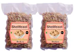 Shellfeast Walnut Kernels 1 Kg (500x2) Broken Walnut Kernels, Tukda Akhrot Giri, Without Shell
