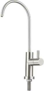 Anupam SS1108, Stainless Steel 360 Degree Rotatable Stream Nozzle Primo Kitchen Sink RO Water Faucet or Tap with Flexible Hose and RO Water Feature, Lead Free 304 Grade, Satin Finish