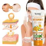 KURAIY 100% Pure Vitamin C  Face Wash Soothing Clear Calming Facial Cleanser Face Wash