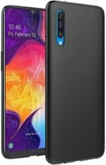 XOVO Back Cover for Samsung Galaxy A50, Samsung Galaxy A50s, Samsung Galaxy A30s (Black, Dual Protection, Silicon, Pack of 1)