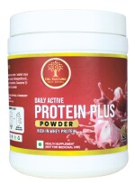 Dr. Nature Daily Active Protein Plus Powder (Strawberry) Isolated Whey Protein | No Added Sugar | For Men, Women (250Gm.)