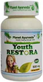 Planet Ayurveda Youth Restora Capsules, 60 Capsules