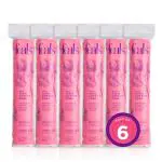 FEALS Cotton Pads for face makeup removal, 120 Soft Round Pads x Pack of 6 (720 Counts)