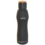Milton Stainless Steel Black Smart Water Bottle - 880 Ml