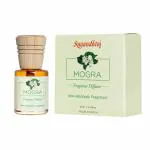 Sugandhim Fragrance Diffuser Mogra(Jasmine), 1x10ml, For Living Room, Washroom, Bedroom, Office, Natural Fragrant Oil, Long Lasting, Eco Friendly, Multi Use, Floral, Watery Freshness, Easy To Use, Lasts 40 Days