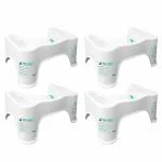 Sunbaby White Squat Anti Skid W/Potty-Shotty Toilet Step Stool 7