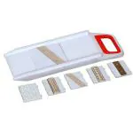 eGharonda Plastic 6 in 1 Multi Purpose Vegetable Slicer Grater(Multi)
