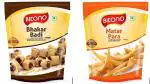 Bikano Indian Snacks | Bhakarbadi 200 Gm + Matar Para 200 Gm |Pack of 2 | 400 Gm