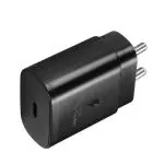 mPix 25w Power Adapter type C| Compatible with Samsung Galaxy m20 m30| Black (adapter only) new 2022