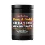 Ayurshreshtha Pure & Gold Creatine Monohydrate 300g | Enhances Performance | Promotes Muscle Gains