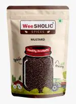 Weesholic Small Mustrad Kali Sarso Seeds 500g