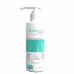 KERATINE PROFESSIONAL Shampoo| Infused With Keratin, Almond Oil, Jojoba Oil And Shea Butter For Curly Wavy And Straight Hair - Shampoo For Dry Damaged Or Color Treated Hai Made In India, 1 Count 300 Millilitres
