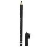 [Ear Lobe & Accessories] Eyebrow Pencil with Brush | Waterproof | Smudge proof Eyebrow Definer Pencil | Shade - Black ( E-01 ), 6 g