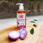 Stay Soapy Shampoo 300 ML - Helps to protect your hair from harmful chemicals & styling heat. (Red Onion)