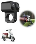 Qiisx 12V Motorcycle Handlebar Switches 7/8