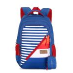 Lavie Sport Bright Blue Unisex Sport Leopard 37 L Stylish Backpack