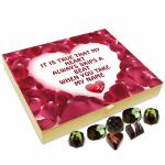 Chocholik Gift Box - It is True That My Heart Skips The Beat When You Take My Name Chocolate Box - 20pc