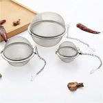 PRAYAS Stainless Steel Tea Ball Strainer 50 mm (pack of 3)