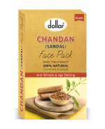 DOLLAR SANDAL FACE PACK 25 GM.PACKOF 3 WITH ROSE WATER 100ML