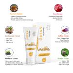 SWR Ubtan Face Wash & Glutathione Soap - Skin Brightening and Lightening Powerhouse with Kojic Acid, Vitamin C & E, Glutathione - All Skin Types