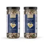 Pro Bono SUPERFOOD Roasted Salted Seed Mix 180gm Nutrient, Packed Blend with Flax, Chia, Sunflower and Pumpkin. Ideal for Energy Boost, Weight Loss, and Well being. (Pack of 2)