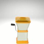 Vassel Plastic Store Calico Chilli and Dry Fruit Cutter Grater Dry Fruit Cutter, Chopper Yellow Color