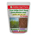 Iagrifarm True Indigo seed- 250 GRAM- Neeli Avuri seed / chetu / Neelam / Neel seed for plantation