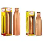 Dr. Copper Copper Water Bottle 1 Liter (Pack of 2)