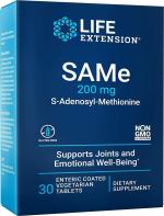 Life Extension SAMe 200 mg, 30 enteric-coated vegetarian tablet