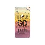 GADGETSWRAP Printed Vinyl Skin Sticker for Apple iPhone Xs Max - lets-go-somewhere