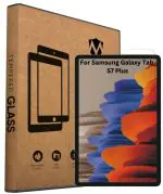 MOBIVIILE Tempered Glass Screen Protector For SAMSUNG GALAXY TAB S7 PLUS / S7 FE 12.4 INCH