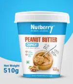 RM Nutberry Chocolate Peanut Butter 510gm | Classic Peanut Butter | High Protein Peanuts butter with Anti-Oxidants | Crunchy Peanut Butter| 100%Vegan & No Preservatives | Zero Trans Fat