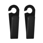 EZ Life Black Synthetic Door Stopper (Set of 2) Pack of 1