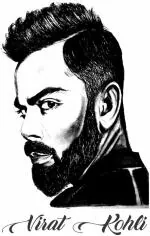 Ordershock Waterproof Virat Kohli Temporary Body Tattoo