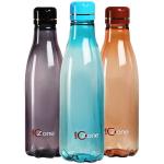 cello Ozone Plastic Water Bottle Set of 3 1000 ml Bottle (Pack of 3, Multicolor, Plastic)