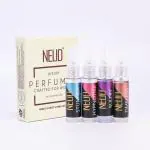 NEUD Luxury Perfume Gift Set for Women - Long Lasting Eau de Parfum (fruity, Rose, Musk, Green Apple)-1 Pack (4 Vials x 10ml Each)