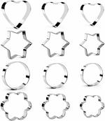 Chibro Cutter with 4 Shape Cookie Cutter 7 cm