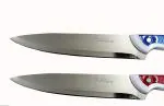 Shruthi - Rocket Crown Large Knife Long Blade Width German Steel for Fruits, Vegetables, Meat & Multi-Purpose EZ596 - 8 Inches