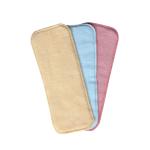 Teeny Weeny 4 Layer Nappy Cloth Liners Washable & Reusable Microfiber Insert Pads for Mild Leak Diaper Liner (Multicolor) Pack of 3