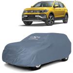 Kingsway Dustproof Car Body Cover for Volkswagen Taigun 2021 Onwards Model, Color : Grey Matty