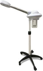 STANCYKING PRESENT Ozone Facial Steamer for Clean Skin, Adjustable Height and Rolling Wheels