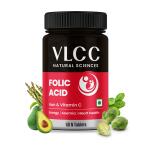 VLCC Natural Science Folic Acid with Iron, Zinc & Vitamin C for energy & anaemia- 60 Tablets(Pack of 1)