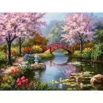 Hasthip Pink Polyester 40X50 5D Diamond Painting Kit For Adults Kids,Full Drill Embroidery Rhinestone Pasted Arts