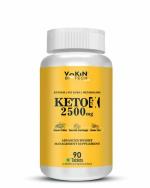 Vokin Biotech Keto 5X & Natural Weight Loss for Men and Women 2500mg with Garcinia Cambogia (90 Tablets)