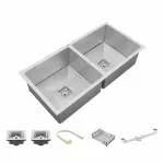 LIPKA Handmade Double Bowl (37