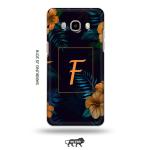 Tweakymod Printed Floral F Back Cover For Samsung J5 2016