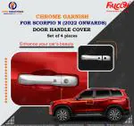 FALCON CAR DOOR HANDLE CHROME COVER FOR SCORPIO N 2022